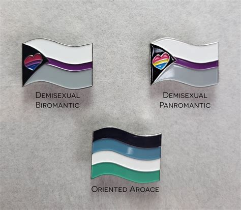 Aro Ace Spectrum Pride Flag Enamel Pins Soft Enamel Lapel Etsy Canada