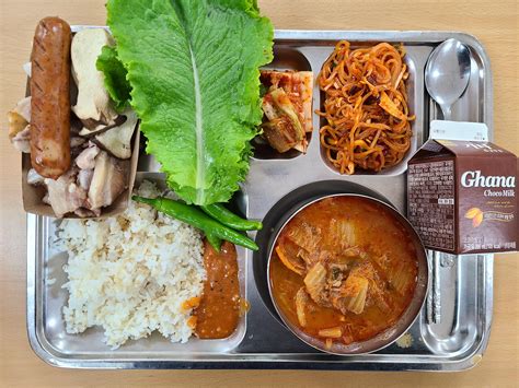 My Korean School Lunch 193 Rkoreanfood