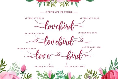 Download About Love Font Free Script Fonts