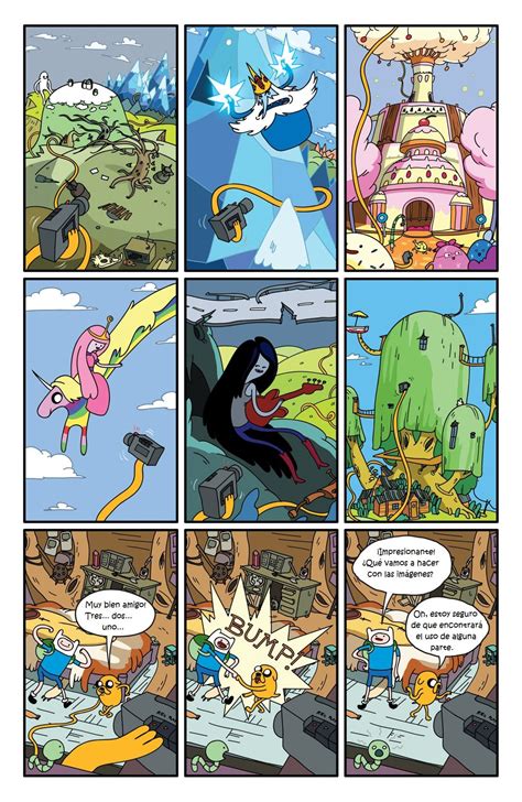 1era Página De Historieta De Comic 1 Hora De Aventura En Español