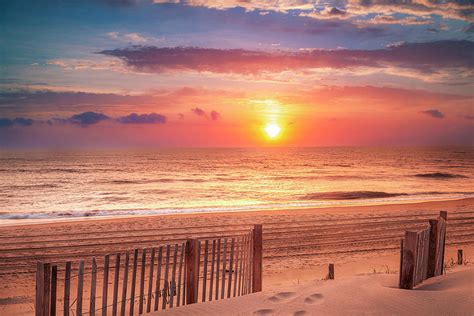 Outer Banks Sunrise Photograph By Andrew Soundarajan Fine Art America