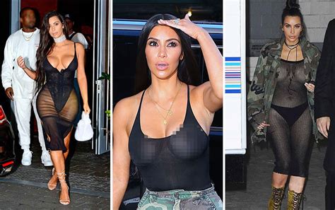 Berbagai Momen Kontroversial Saat Kim Kardashian Berpakaian Terlalu