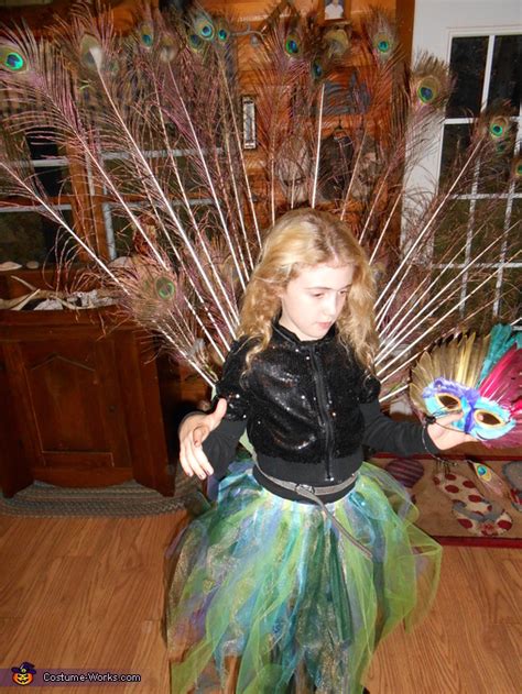 Proud as a peacock язык: Original Peacock Costume for a Girl | DIY Costumes Under $45