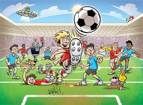 Buy Childrens Football Wallpaper Murals For £3500 Per Sq M2 Kids