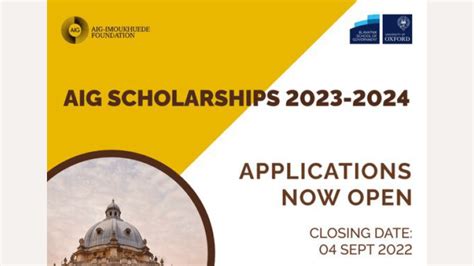 Aig Scholarships 20232024