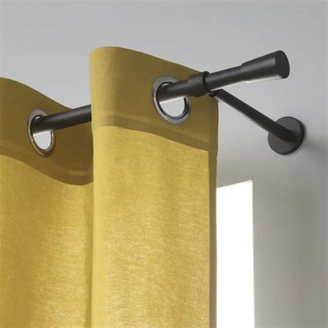 São 10.000m² de produtos, soluções e serviços para o ajudar a realizar todos os seus projetos para a casa. Tringle à rideau noir mat 300 cm INSPIRE | Leroy Merlin en ...