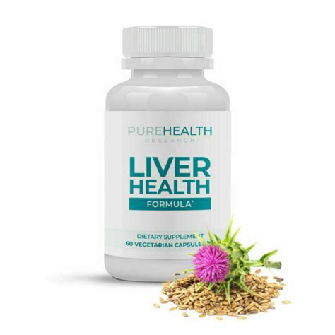 Pure Health Research Liver Health Vitamins 60 Capsules For Sale