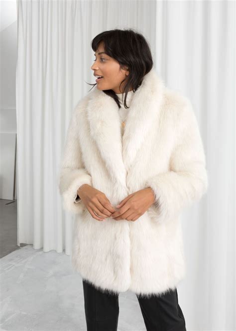 Faux Fur Coat White Fur Coat White Faux Fur Coat Fur Coat