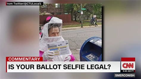 Is Your Ballot Selfie Illegal CNN Video