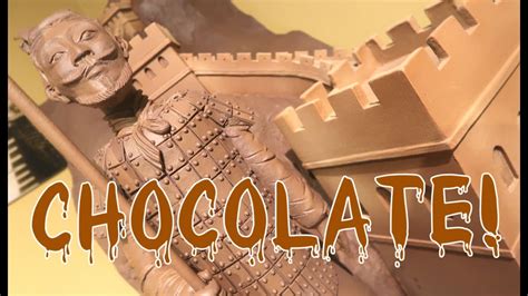Amazing Chocolate Sculptures Youtube