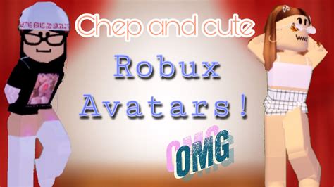 Cheap And Cute Robux Avatars Read Desc Outfits Roblox Broken