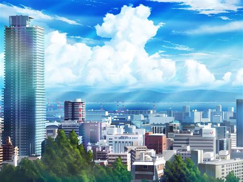 Building City Clouds Hankachiokayama012 Nobody Original Scenic Sky