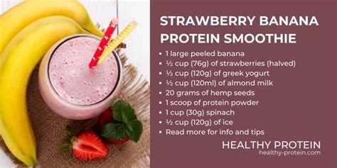 Strawberry Banana Protein Smoothie Recipe Tips For Better Flavor