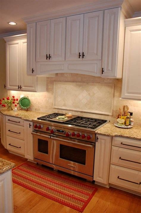Travertine Tile Backsplash Ideas In Exclusive Kitchen Designs