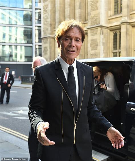 Police Investigating Cliff Richard Joked About Arrest Daily Mail Online