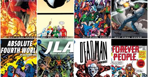 Thirteen New Dc Comics Omnibus And Absolutes For 2020