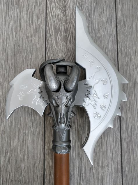 World Of Warcraft Shadowmourne Style Foam Axe Wow Props And Replicas