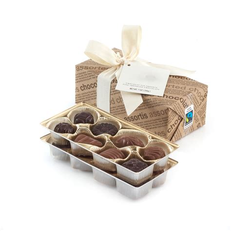 Galerie au Chocolat Fairtrade Chocolate Gift Box, 200g | BuyWell.com - Canada's online vitamin ...
