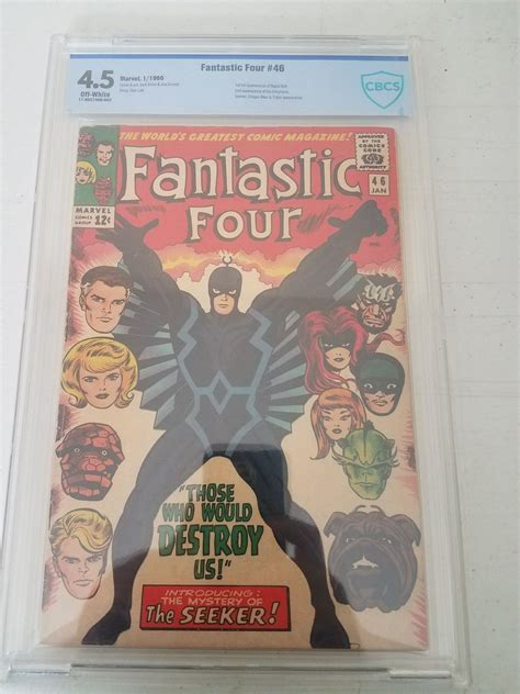 Fantastic Four 45 46 Cbcs Not Cgc First