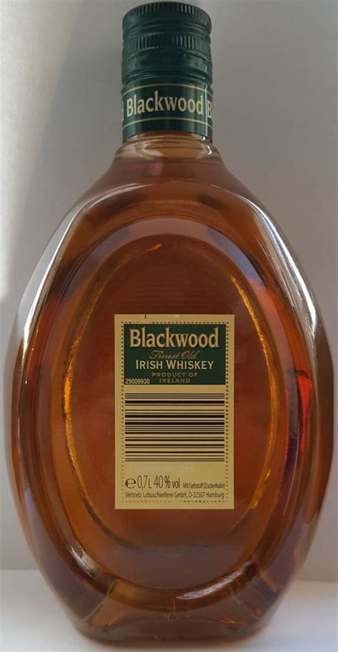Blackwood Finest Old Irish Whiskey Ratings And Reviews Whiskybase
