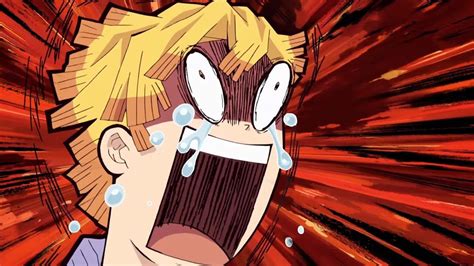 Zenitsu Funny Moments Demon Slayer Kimetsu No Yaiba Anime Slayer Anime Memes