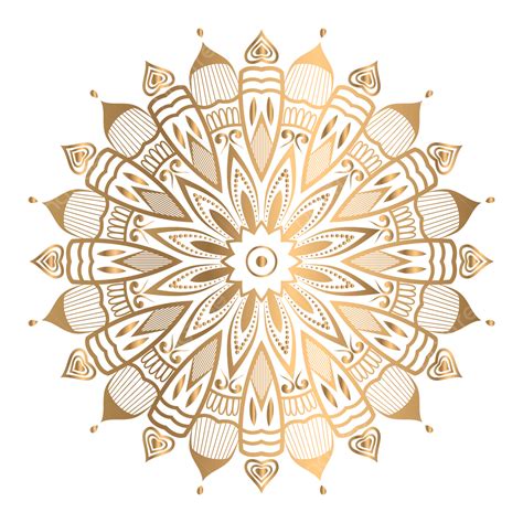 Luxury Ornamental Mandala Vector Hd Images Luxury Mandala Gold