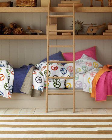 Each of the children in attendance painted their own peace sign and flowers artwork. Peace Sign Flannel Bedding | Kids room inspiration, Mommo ...