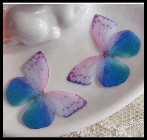 Butterfly Wingsblue Purple Butterfly Organza Fabric Fairy Etsy