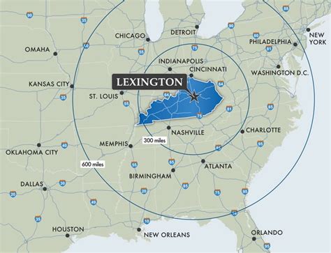 Where Is Lexington Kentucky On A Map Island Maps