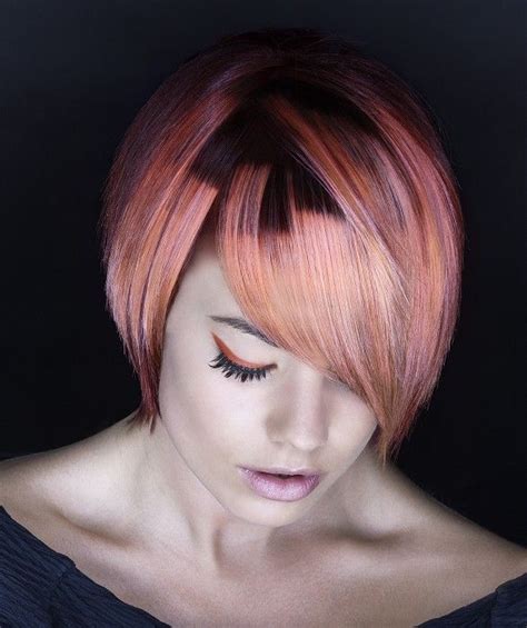 7 best short weave hairstyles in 2019. Skyler Colour Short Red Hairstyles | Hair styles, Short ...