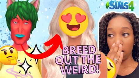 Breed Out The Weird Challenge Sims 4 Youtube