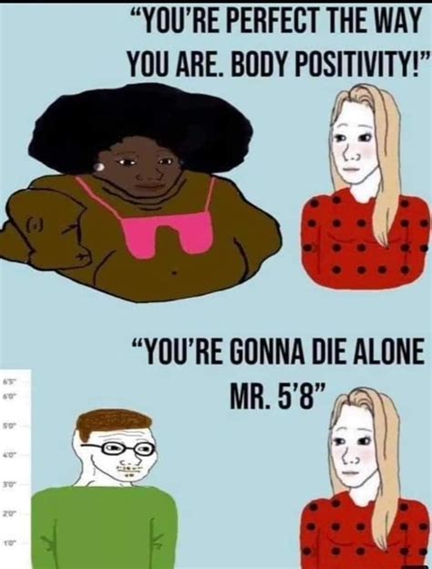 One Way Body Positivity Meme By Schizoidman Memedroid
