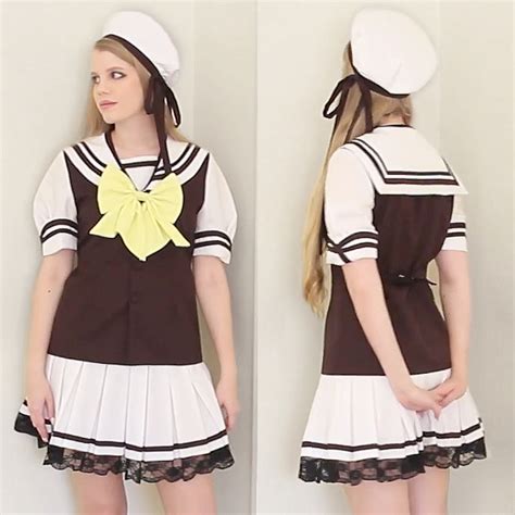 Sailor Uniform Anime Costume The Milk Club