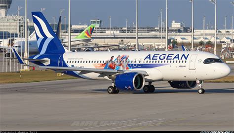 Airbus A320 271n Aegean Airlines Aviation Photo 6933355