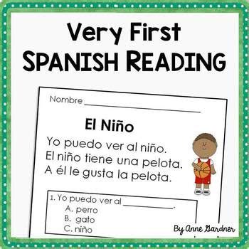 Spanish Reading Comprehension Activities For Beginners