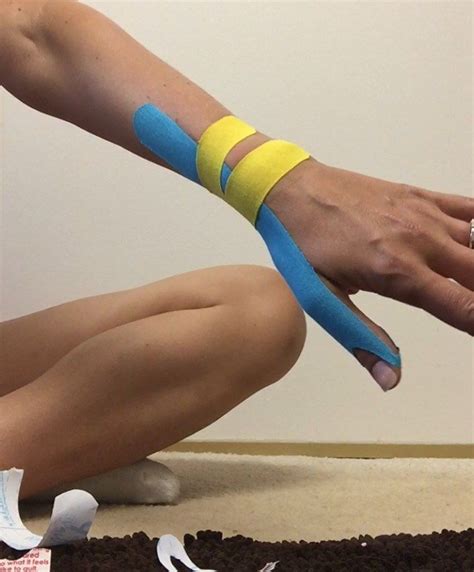 Thumb Tendonitis I Like This Anchor Application Around The Thumb Occupational Therapy