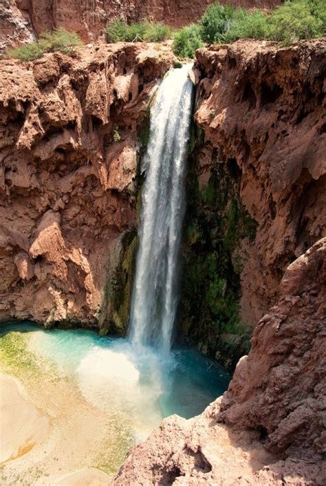 Mooney Falls Epic Descent To A 200 Foot Waterfall In Arizona Sedona Saguaro Montezuma