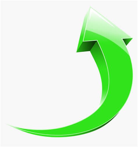 Green Curved Arrow Png Clip Arts For Web Curved Arrow Png Stunning My