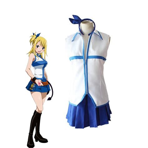 Fairy Tail Lucy Heartfilia Cosplay Uniform
