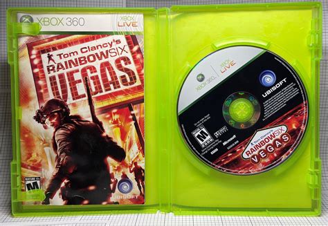 Xbox 360 Game Tom Clancys Rainbow Six Vegas Complete Geekgearstore