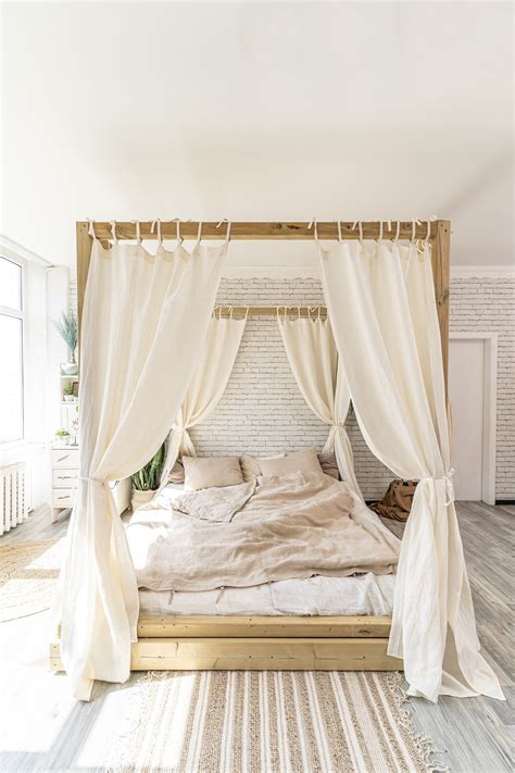 Four Poster Canopy Bed Curtains