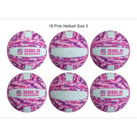 Product Example Custom Netball Ball Solo Sessions Ii