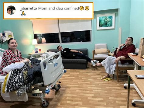 Photos Claudine Barretto Mom Inday Barretto Confined At Hospital