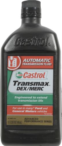 Castrol Transmax Dexmerc Automatic Transmission Fluid 1 Qt Foods Co