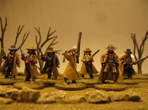 Jims Wargames Workbench Old West Posses
