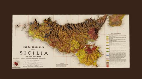 Historical Carta Geologica Della Sicilia 3d Model By Earioti