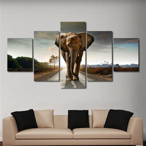 Elephant Stock Multi Panel Canvas Wall Art | ElephantStock