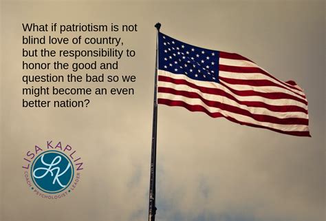 What Does It Mean To Be Patriotic Lisa Kaplin
