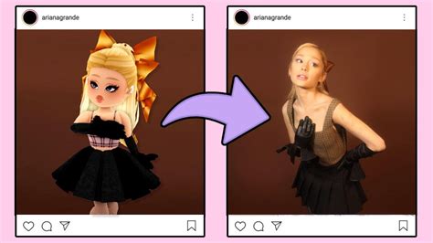 Re Creating Ariana Grandes Instagram Photos In Royale High Again