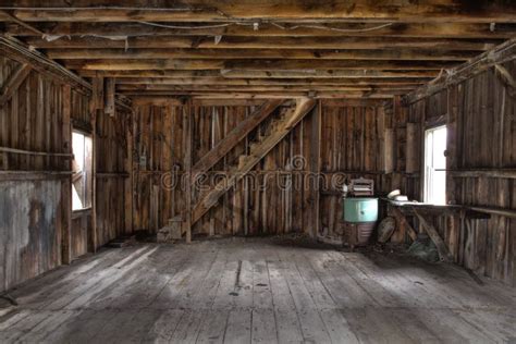 Interior Of Abandoned Barn Stock Photo Image Of Building 29546514